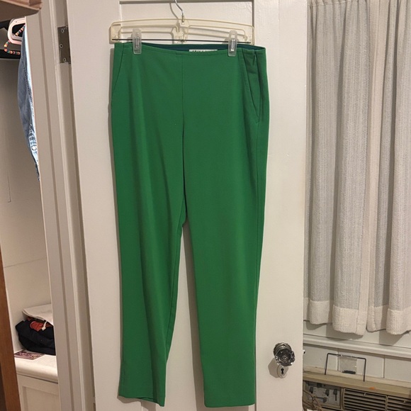 Trina Turk Vibrant Green Women's Trousers - Picture 1 of 3